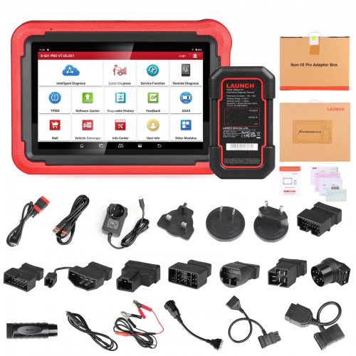 Launch X431 X-431 PROS V5.0 Diagnostic Tool 37 Special Functions Intelligent Diagnose TPMS Supports CANFD and DOIP