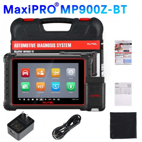 2024 Autel MaxiPRO MP900BT / MP900Z-BT Diagnostic Scanner Support ECU Coding,Pre & Post Scan, DoIP CAN FD Protocols Upgraded Ver. Of MP808BT PRO