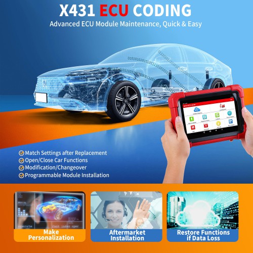 EU Version LAUNCH X431 CRP919X BT CANFD DIOP ALL System Diagnostic Tools CANFD ECU Coding Active Test 31 Resets OBD2 Scanner