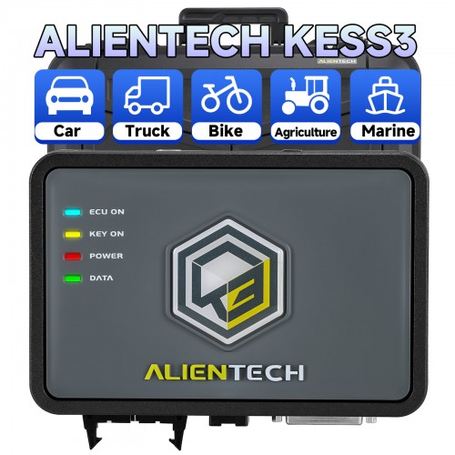 2024 Original ALIENTECH KESS V3 ECU and TCU programming via OBD, Boot and Bench Aucun logiciel