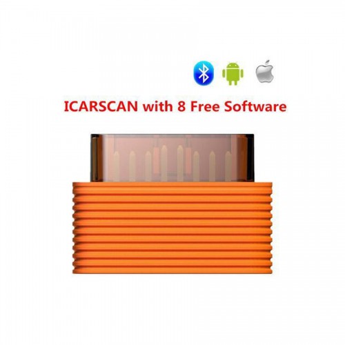 New ICarSan Diagnostic Tool Full Systems for Android / IOS with 10 Car Softwares & 3 Special Functions Software Free Update Online