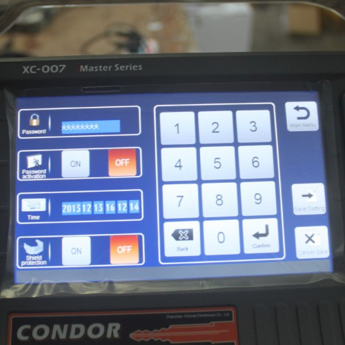 Original IKEYCUTTER CONDOR XC-007 AUTO KEY CUTTER CNC Master Series Key Cutting Machine Free Shipping By DHL