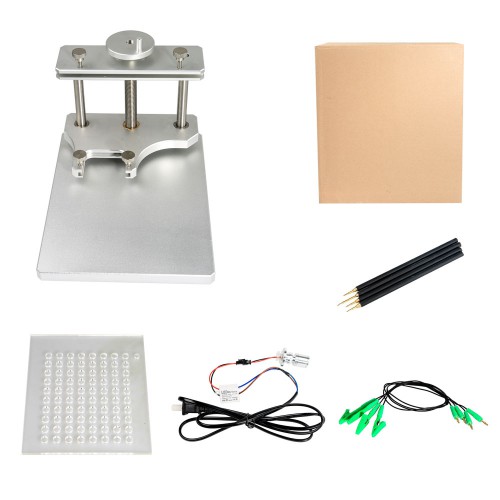 LED BDM Frame with Mesh and 4 Probe Pens for FGTECH BDM100 KESS KTAG K-TAG ECU Programmer Tool