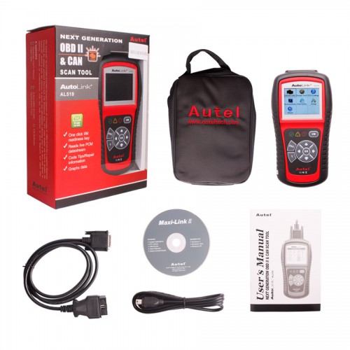 Original Autel AutoLink AL519 OBD-II and CAN scanner tool