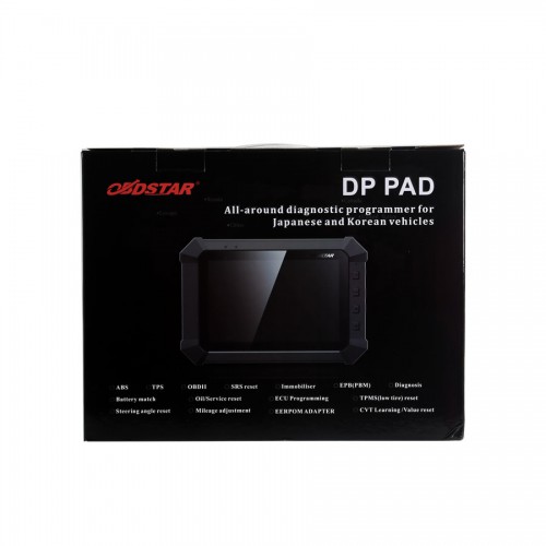 OBDSTAR DP PAD Tablet IMMO ODO EEPROM PIC OBDII Tool for Japanese and South Korean vehicles