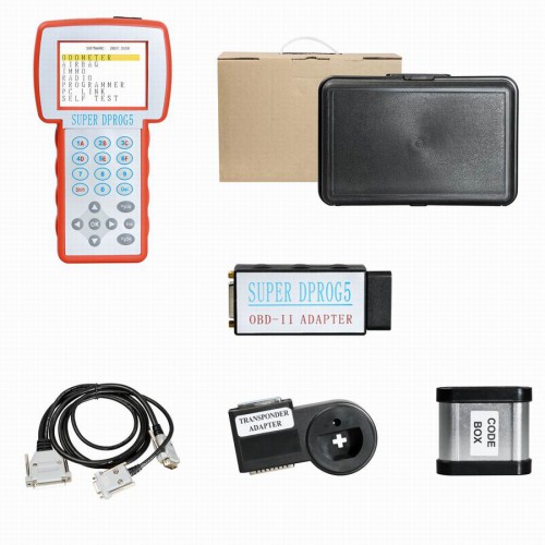 Super Dprog5 IMMO Odometer Airbag Reset Tool 3 in 1 for BMW Benz and VW AUDI Vehicles