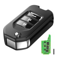(Pas de taxes)XHORSE XNHO00EN Wireless Universal Remote Key Fob 3 Buttons for Honda VVDI Key Tool English Version 5pcs/Lot