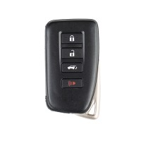 VVDI Toyota Smart Key Shell 4 Buttons 5pcs/Lot