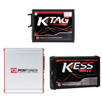 (Pas de taxes)PCMtuner Ecu Scanner Plus KESS V2 V2.8 and KTAG V2.5 EU Version