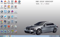 V2022.6 BMW ICOM Software ISTA-A 4.35.20 ISTA-P 3.70.0.200 with Engineers Programming Win7 System 500GB Hard Disk