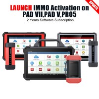 Launch IMMO License 2 Years Free Update for Launch X431 Pro5/X431 PAD V/X431 PAD VII
