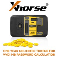 [24 heures ajouter] One Year Unlimited Tokens for Xhorse VVDI MB BGA Tool Password Calculation