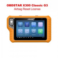 OBDSTAR réinitialisation de l'airbag Licence pour OBDSTAR X300 Classic G3