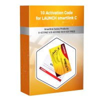 Carte d'activation 10 fois pour Launch X431 Smartlink C Super Remote