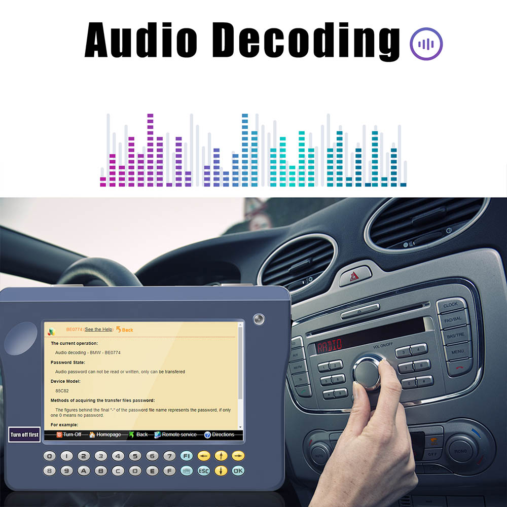 digimaster 3 audio decoing