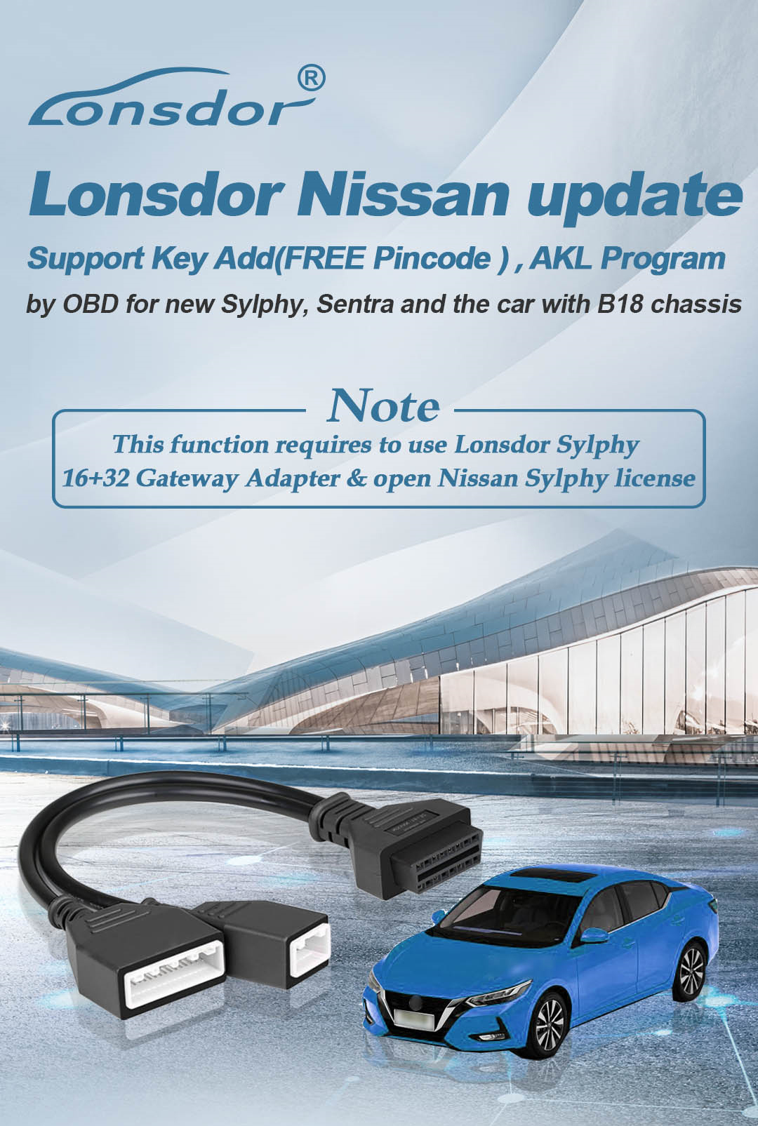 lonsdor nissan sentra b18 chassis license