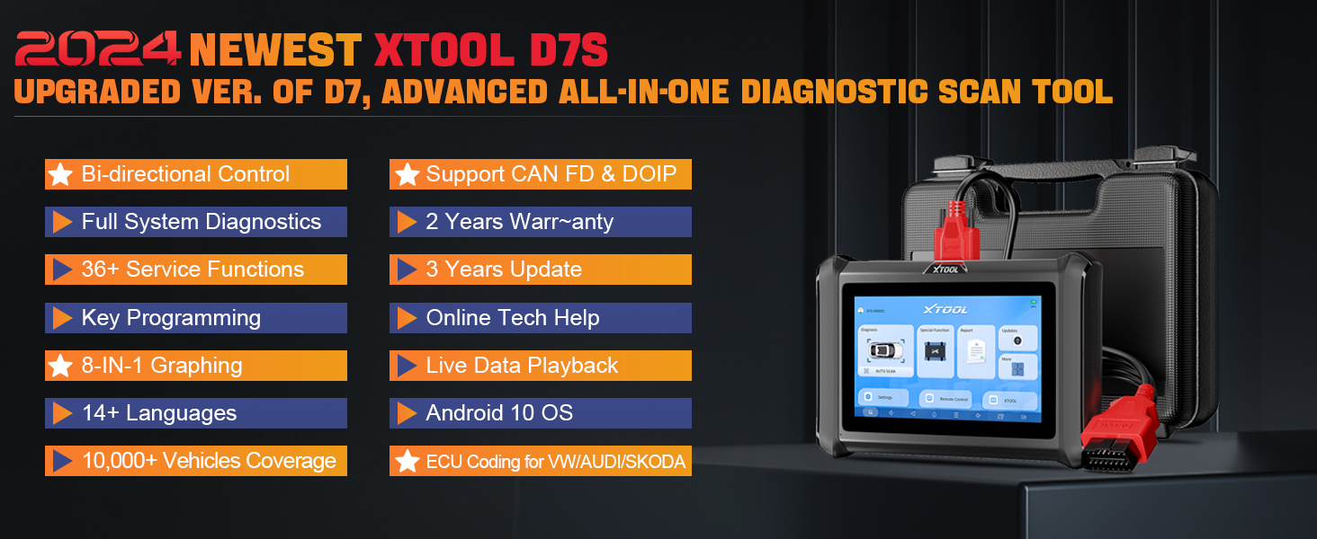xtool d7s diagnostic tool