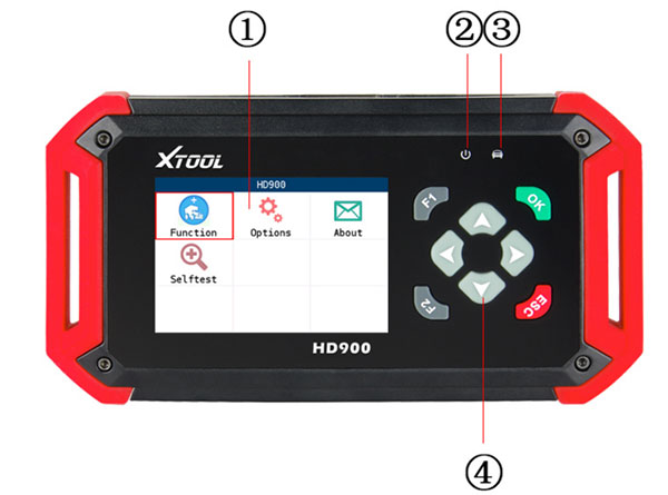 xtool hd900 front view