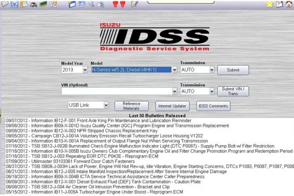 Xtruck-USB-Link-come-with-ISUZU-IDSS-software